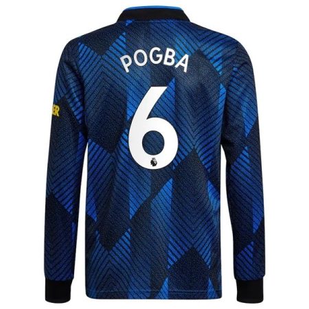 Camisolas de Futebol Manchester United Paul Pogba 6 3ª 2021 2022 – Manga Comprida